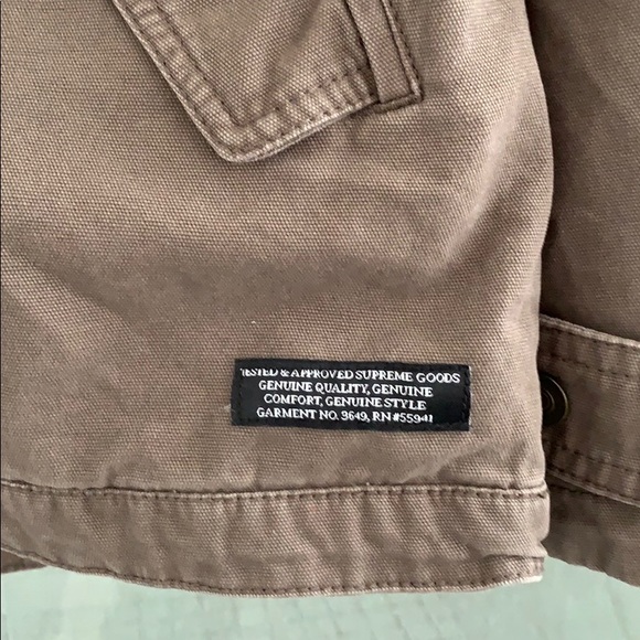 New Combat Canvas Men’s Jacket - Picture 5 of 14